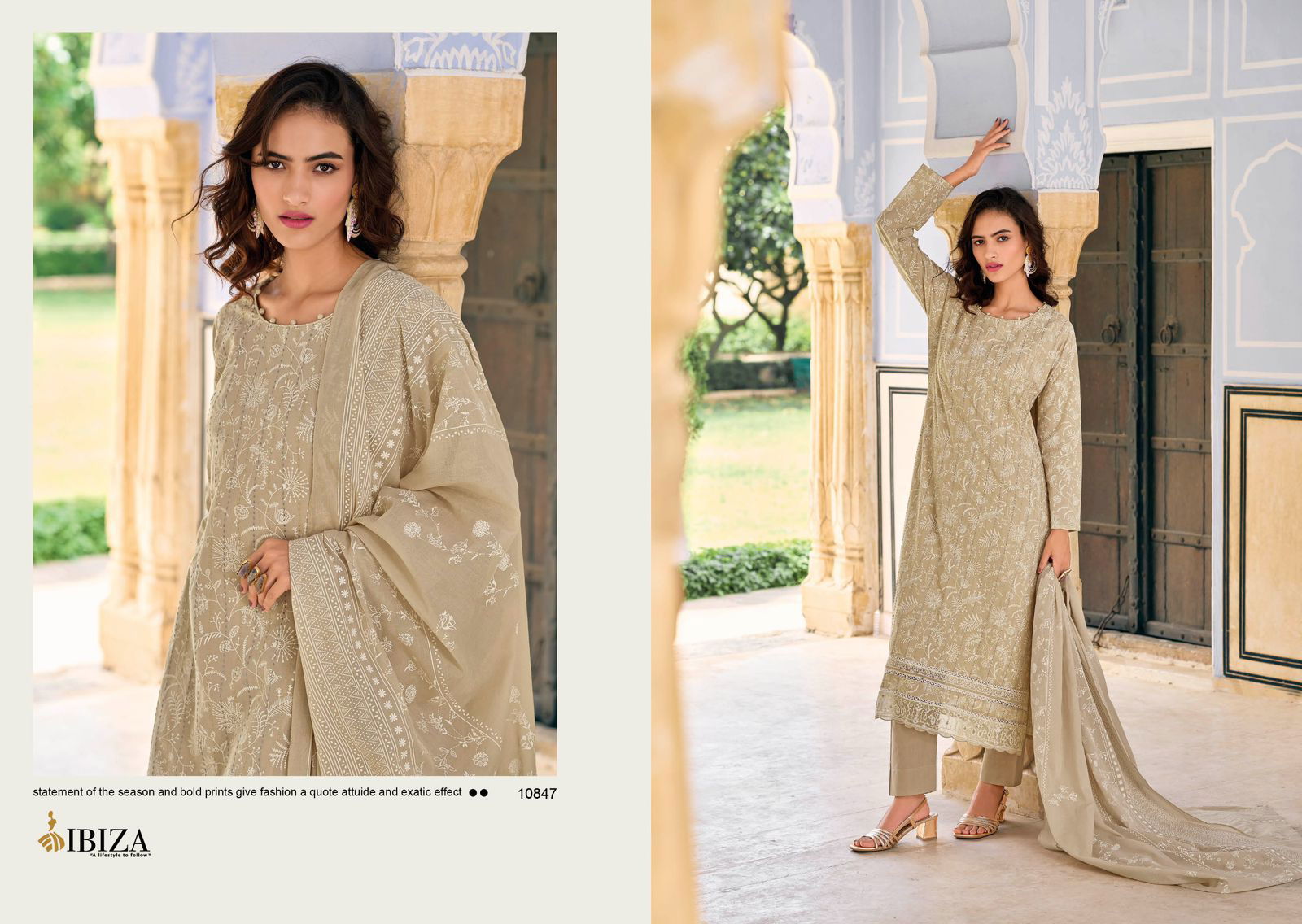 Simayaa By Ibiza Designer Lawn Cotton Printed Salwar Kameez Wholesale Price In Surat
